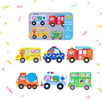 My Baby’s First Puzzle Wooden Jigsaw Puzzles for Toddlers 2 3 4 Years Old- Cognitive Development and Montessori Learning Puzzle Sets