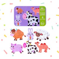 My Baby’s First Puzzle Wooden Jigsaw Puzzles for Toddlers 2 3 4 Years Old- Cognitive Development and Montessori Learning Puzzle Sets