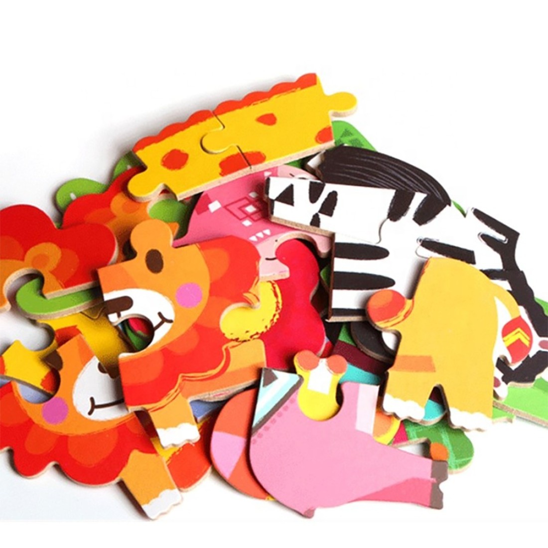 My Baby’s First Puzzle Wooden Jigsaw Puzzles for Toddlers 2 3 4 Years ...