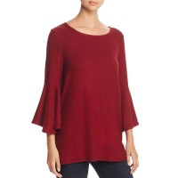 Nally & Millie Women's Bell-Sleeve Fleece Tunic Tops