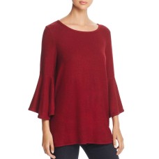 Nally & Millie Women's Bell-Sleeve Fleece Tunic Tops