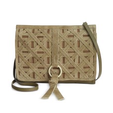 Nanette Lepore Aspen III Clutch Crossbody Olive 30810738