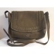 Nanette Lepore Cortina Flap rich leather Crossbody Olive