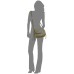 Nanette Lepore Cortina Flap rich leather Crossbody Olive