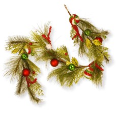 National Tree Company 6 ft. Christmas Ball Garland