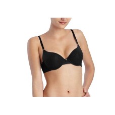 Natori Women’s Sheer Jacquard Full Fit Contour UW (Black, 32DD)