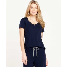 Nautica Anchors Top (Navy, XS)