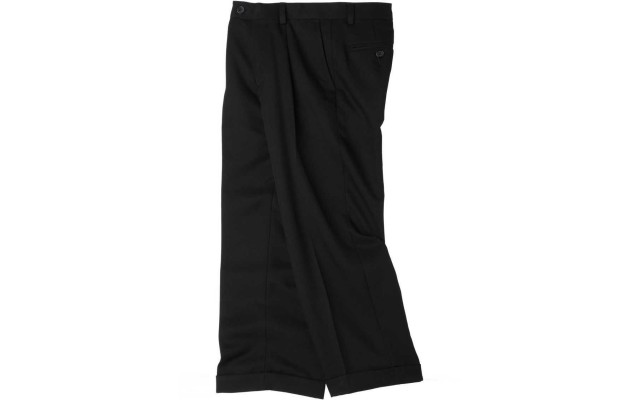  Big Boys Microfiber Pant Black N841002 Regular, SIZE 20