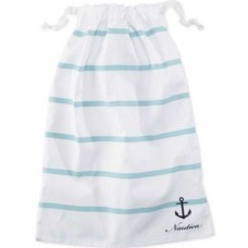 Nautica Laundry Bag (White/Blue, One Size)