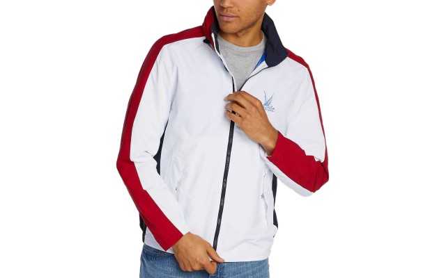  Men’s Blue Sail Colorblocked Windbreakers