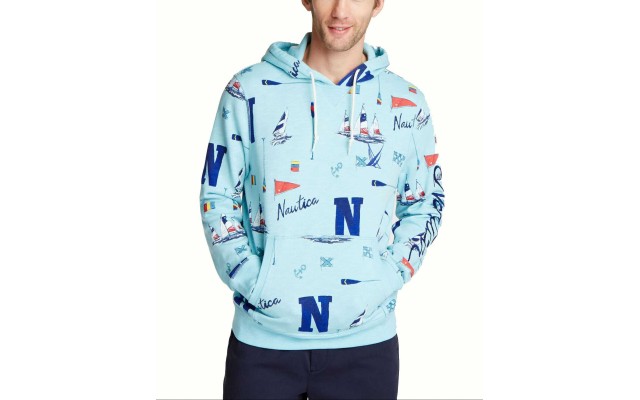  Men’s Classic-Fit Limited-Edition Printed Logo Hoodies