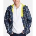  Men’s Full-Zip Graphic Print Hooded Windbreaker Jackets