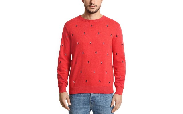  Men’s Maritime Embroidered Sweater