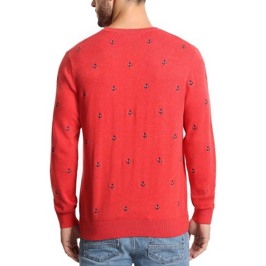  Men’s Maritime Embroidered Sweater