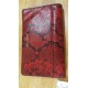 New  RED Ellie Medium Shoulder Flap Leather Clutch Bag