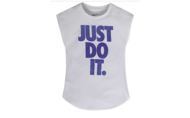  Girl’s  Sleeveless Graphic-Print T-Shirts
