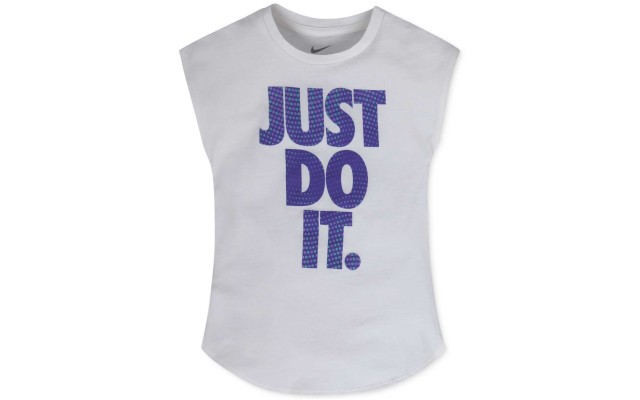  Girl’s  Sleeveless Graphic-Print T-Shirts