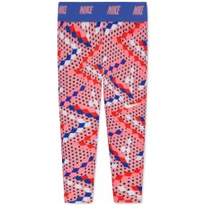 NİKE Girls Toddler & Little Dri-Fit Geo-Print Capri Leggings