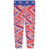 NİKE Girls Toddler & Little Dri-Fit Geo-Print Capri Leggings