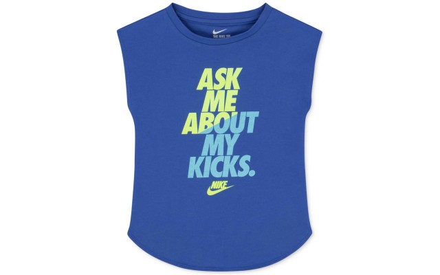 Girls Toddler & Little Graphic Sleeveless T-Shirts