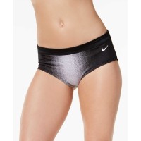 Nike Ombre Hipster Bottoms Women’s Swimsuit (Black, L)