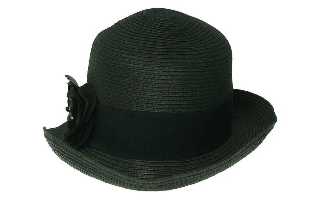  Cloche Hat with Flower