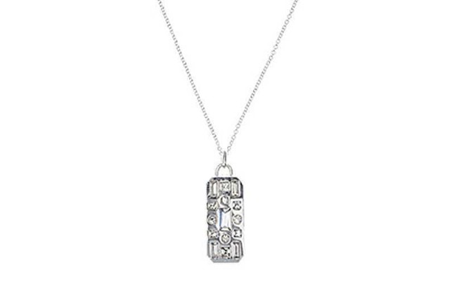 Nine West Silver-tone Tracker Cover Neck Silver 1sz