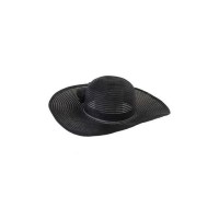 Nine West Women's Flower Sheer Floppy Hats, Black