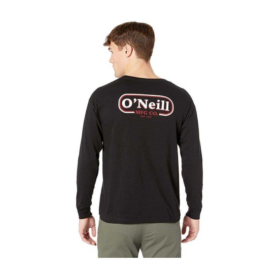O’Neill Men’s Reach Graphic T-Shirt (Black, X-Large)