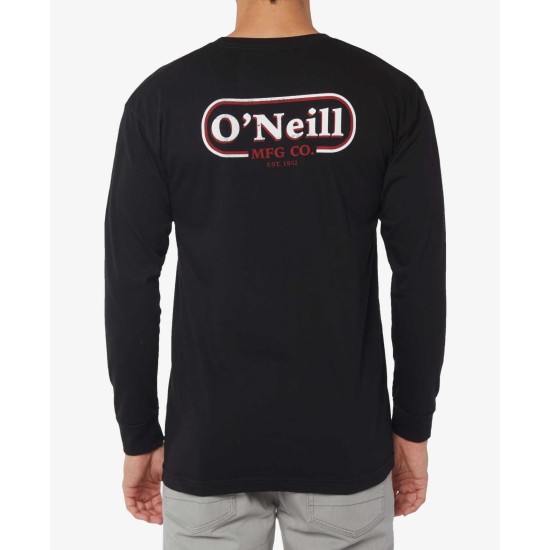 O’Neill Men’s Reach Graphic T-Shirt (Black, X-Large)