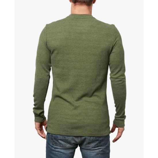 O’Neill Men’s Script Graphic Thermal T-Shirt (Green, M)