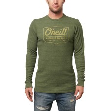 O’Neill Men’s Script Graphic Thermal T-Shirt (Green, M)