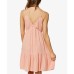 O’Neill Women's Juniors’ Tiered V-Back Dress Cover-Up Swimsuit