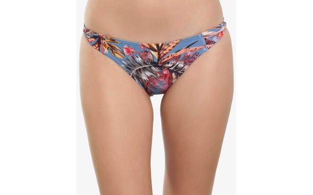 O’Neill Women’s Santorini Tab Side Bikini Bottom (Multicolored, L)