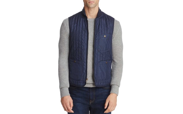  Men’s Upstate Quilted Vest (True Navy/M)
