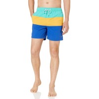 Original Penguin Daddy Color-Block Swim Shorts (Cadmium Yellow, XXL)