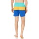  Daddy Color-Block Swim Shorts (Cadmium Yellow, XXL)