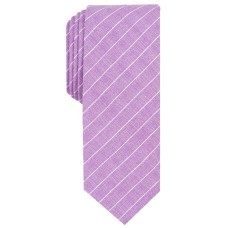 Original Penguin Men’s Colby Skinny Stripe Tie (Purple)