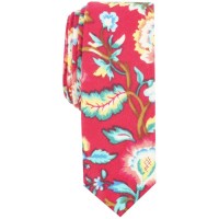 Original Penguin Men’s Gordon Paisley Skinny Tie (Red)