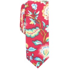 Original Penguin Men’s Gordon Paisley Skinny Tie (Red)