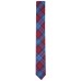  Men’s Shields Skinny Plaid Tie (Red)