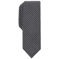 Original Penguin Men’s Sieber Skinny Dot Tie (Black)