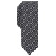  Men’s Sieber Skinny Dot Tie (Black)