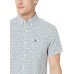  Men’s Stretch Ditsy Floral-Print Shirt (Bright White, XX-Large)