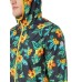  Men’s Tropical Floral-Print Hooded Windbreaker