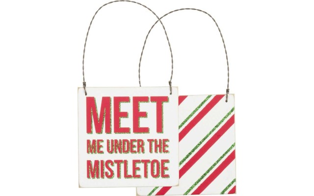 Ornament – Meet Me Under The Mistletoe
