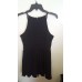 PEARL TRIM ITY CHOCKER  dress Black, SIZE 13