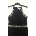 PEARL TRIM ITY CHOCKER  dress Black, SIZE 13