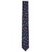 Penguin Men’s Wyman Skinny Floral Tie (Navy)