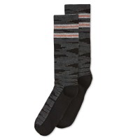 Perry Ellis Men’s Casletic Printed Socks (Black)